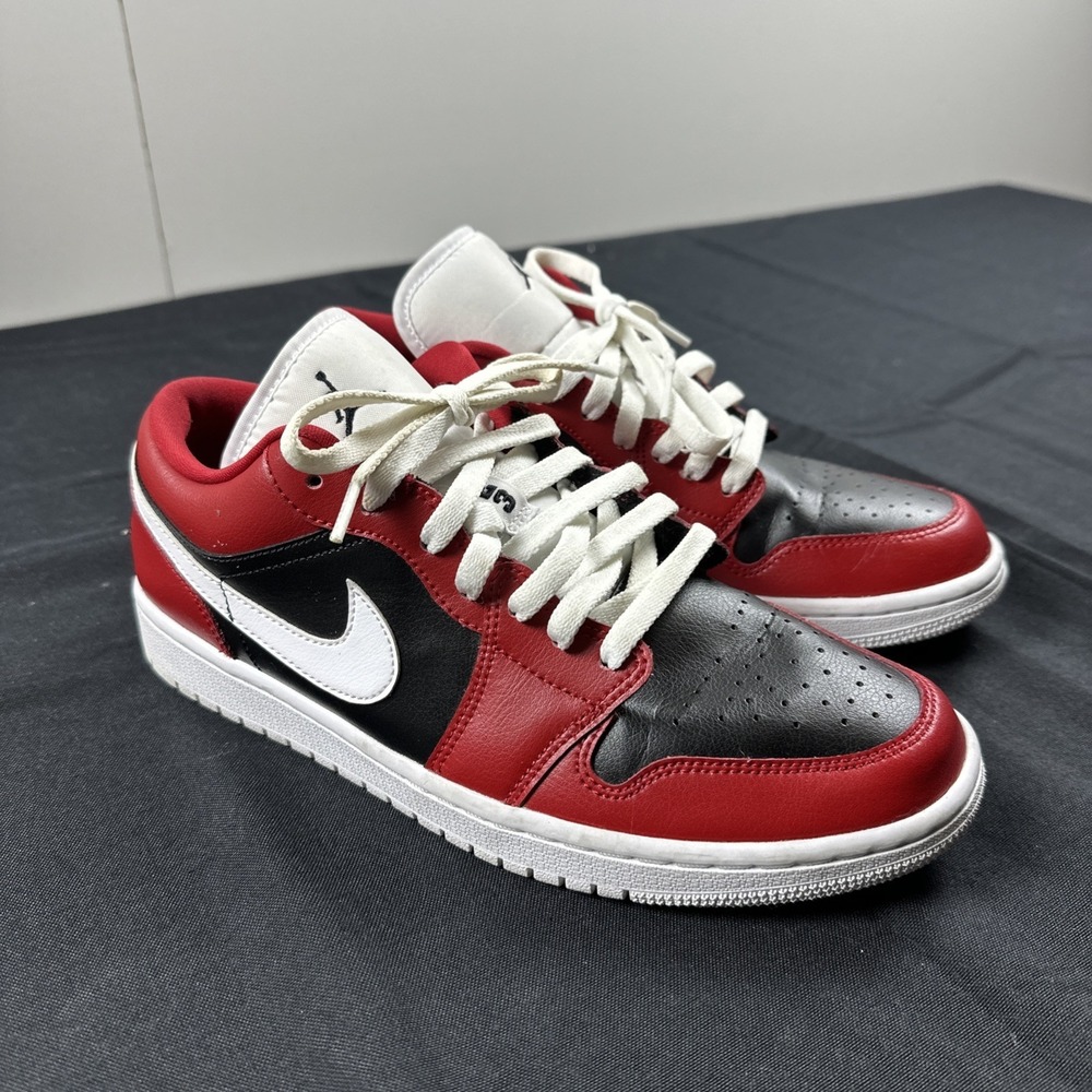 Air Jordan 1 Low Chicago Flip Red MENS 11.5 Sneakers DC0774-603
